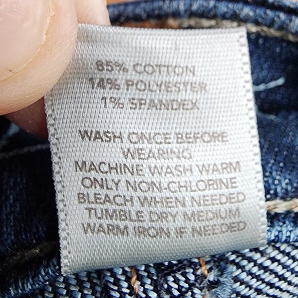 LOFT Curvy Medium Wash Bootcut Jeans Size 6 - Picture 7 of 16